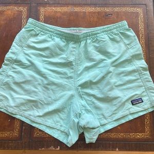 Nylon Patagonia Shorts - Light Turquoise